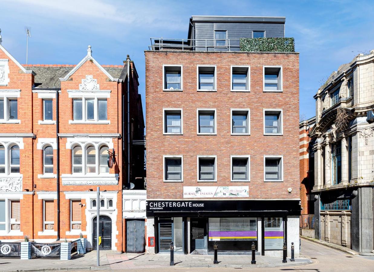 Stunning 1 Bed Apartment In The Heart Of Stockport Exteriör bild
